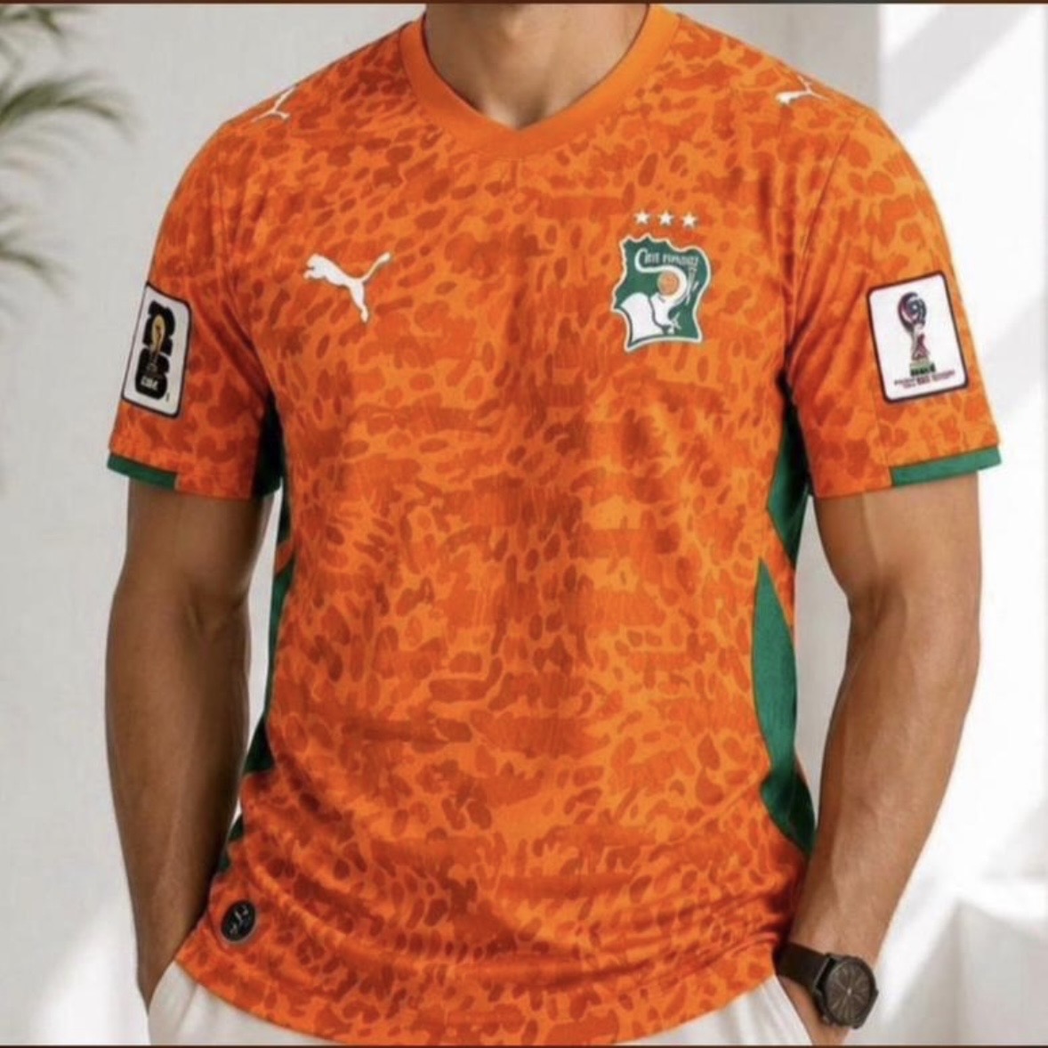 Maillot des Éléphants de Côte d'Ivoire